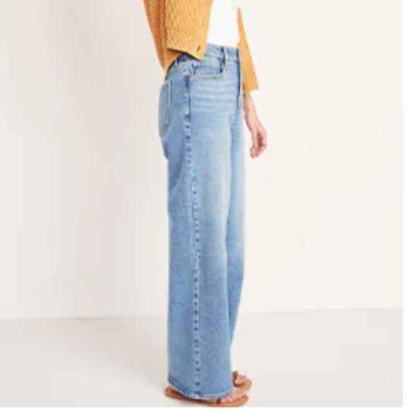 Old Navy Denim - Extra High Waist Wide Leg Jeans